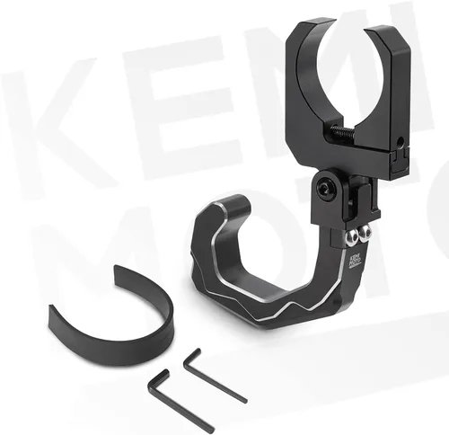 Vista 8 de KEMIMOTO - Gancho de aluminio para casco de UTV para auriculares para barra de rollo de 1.6 a 2 pulgadas Compatible con Polaris RZR Ranger, Can Am