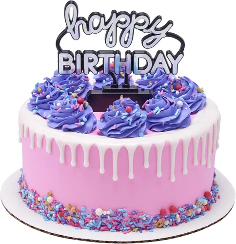 Vista 7 de Shimmer - Mezcla de gránulos de cumpleaños para hornear, rosa, dorado y Diente dulce