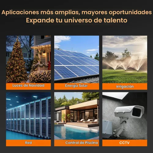 Vista 7 de QILIPSU - Caja de conexiones de acero inoxidable con tapa, bisagras y placa de montaje, universal, impermeable IP67, plástico ABS, gris, recinto
