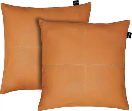 Vista 79 de Funda de almohada de piel de cordero – Funda de cojín decorativa para sofá – Fundas para sala de estar y dormitorio, 22 x 22 pulgadas – Paquete de 2