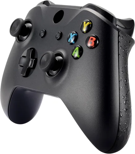 Vista 8 de eXtremeRate Replacement Non-Slip Side Rails Handles, Game Improvement Back Panels for Xbox One S, Xbox One X Controller - Textured Black