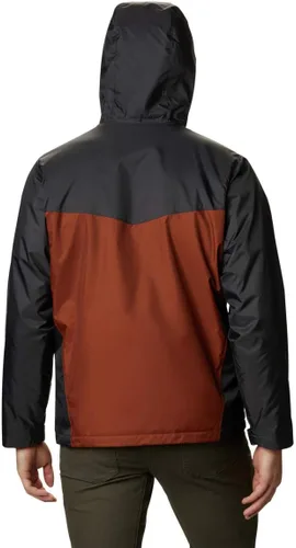Vista 2 de Columbia Glennaker - Chaqueta impermeable de lluvia con forro de sherpa para hombre