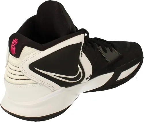 Vista 3 de Kyrie Infinity TB para hombre, talla 10.5 a 13.0, color blanco y negro