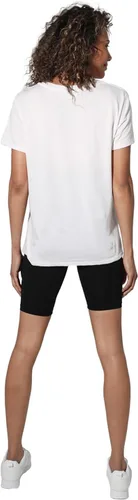 Vista 3 de Colección oficial de camisetas sueltas para mujer, color blanco