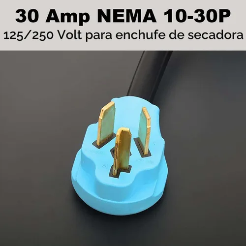 Vista 4 de CircleCord Cable adaptador de distribución de secadora de 3 clavijas de 30
