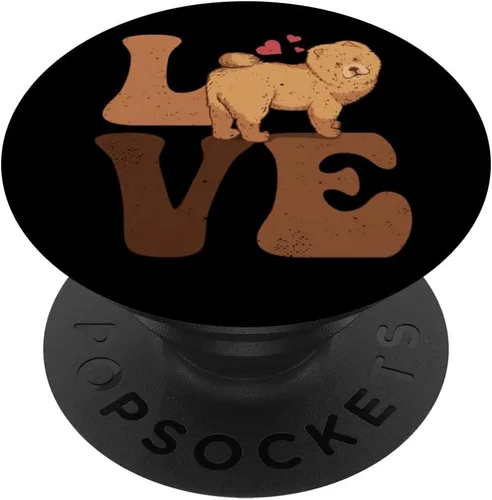 Vista 6 de Chow Chow Dog LOVE PopSockets MagSafe PopGrip para iPhone