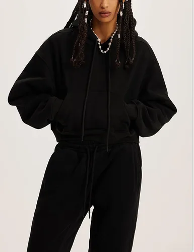 Vista 74 de Kissonic Conjunto deportivo de forro polar para mujer, 2 piezas, sudadera con capucha y pantalones deportivos
