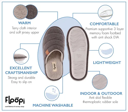 Vista 3 de Floopi House Slippers for Women