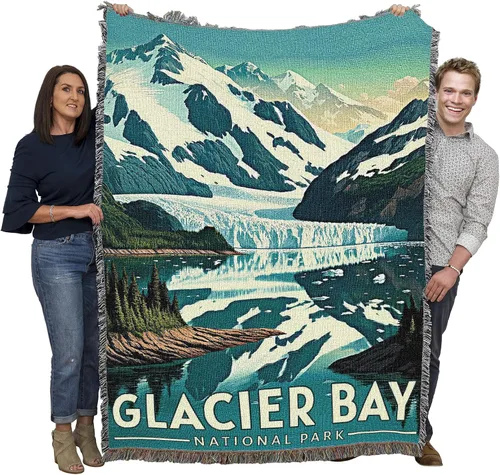 Vista 35 de Pure Country Weavers Manta del Parque Nacional Acadia, manta de tapiz de algodón para regalo, fabricada en los Estados Unidos, 72 x 54 pulgadas