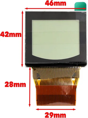 Vista 3 de BestParts Nueva pantalla LCD de racimo de instrumentos con cable de cinta unido Compatible con Nissan Quest 2004 2005 2006 medidor de velocímetro