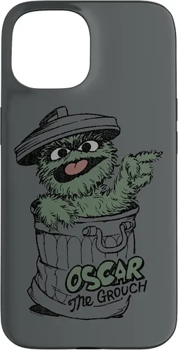 Vista 6 de Funda para iPhone 14 Pro Max Sesame Street Oscar Early Grouch