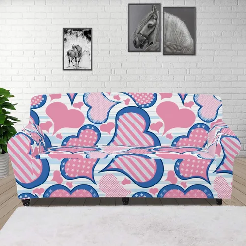 Vista 10 de Boatee Funda elástica para sofá con diseño de murciélago y luna de Halloween, funda de sofá suave, lavable, protector de muebles con parte inferior