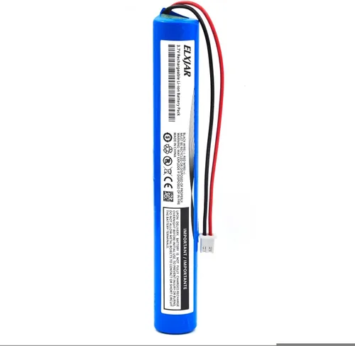 Vista 6 de Paquete de 2 baterías recargables de iones de litio de 3.7 V 4000 mAh con cable JST XH2.54/2P conector para juguetes electrónicos de bricolaje