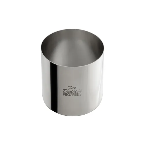 Vista 11 de Fat Daddio's Anillo redondo de acero inoxidable para pasteles y pastelería, 2 x 0.75 pulgadas