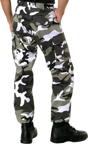 Vista 8 de Rothco Camo Tactical BDU (Uniforme de combate)- Pantalones cargo militares, Gris, XL