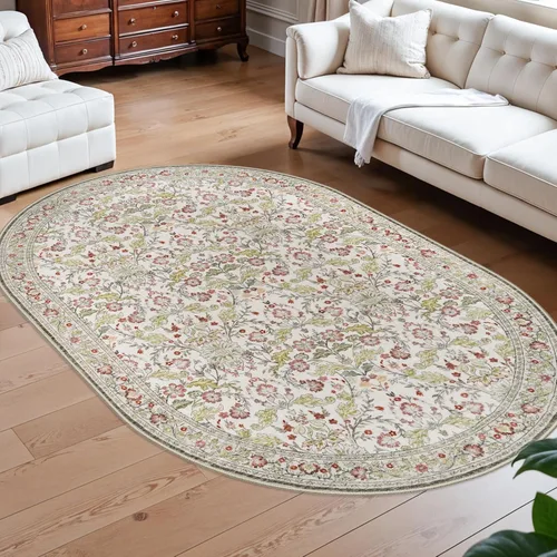 Vista 56 de Alfombra lavable de cocina de 2 x 6: antideslizante oriental interior alfombra pasillo Soft Easy Clean Thin Floor Throw Carpet for Bedroom