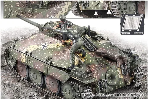 Vista 2 de Academy Jagdpanzer 38 (T) Hetzer "versión Late Militar Land Vehicle Edificio Modelo Kit