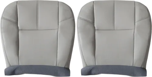 Vista 9 de Priprilod Funda de asiento de piel de microfibra de repuesto para el lado del conductor o del pasajero, color negro, compatible con Chevy Avalanche