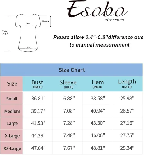 Vista 3 de Camisetas de verano para mujer, camisetas casuales de manga corta, cuello en V, con ojales de encaje, sexy, entrecruzada, holgada, linda camiseta