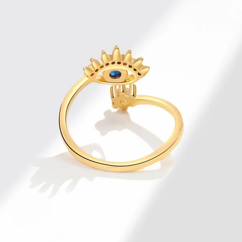 Vista 207 de Anillo de plata de ley 925, minimalista, ajustable, hecho a mano, para mujeres y niñas