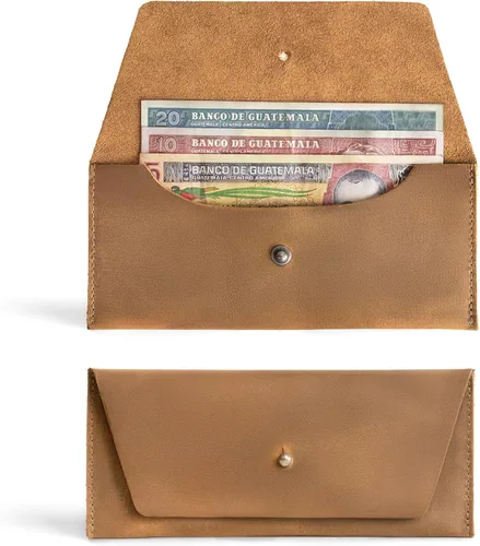 Vista 6 de Hide & Drink, Bolsa larga de utilidad, elegante cartera para transportar y almacenar efectivo, bolso de mano, cuero de grano completo, hecho a mano