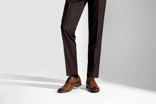 Vista 9 de Vostey Zapatos de vestir para hombre, zapatos Oxford formales, zapatos clásicos con cordones Derby