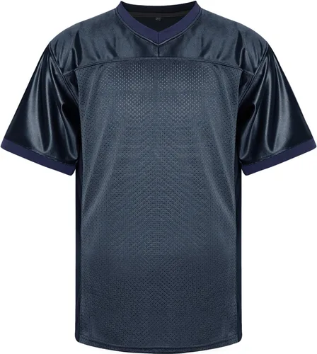 Vista 2 de Phoneutrix Jersey de fútbol en blanco, camiseta deportiva camiseta Hip Hop para fiesta