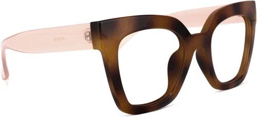 Vista 57 de Zeelool Gafas de luz azul para mujer de moda de tira cuadrada de moda gafas de computadora gafas antifatiga ocular Malcolm JGA000269-22B