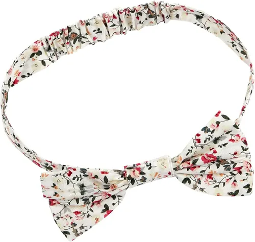 Vista 4 de Ropa de bebé para niñas, 3 piezas, tops florales, vestidos, pantalones cortos, diadema