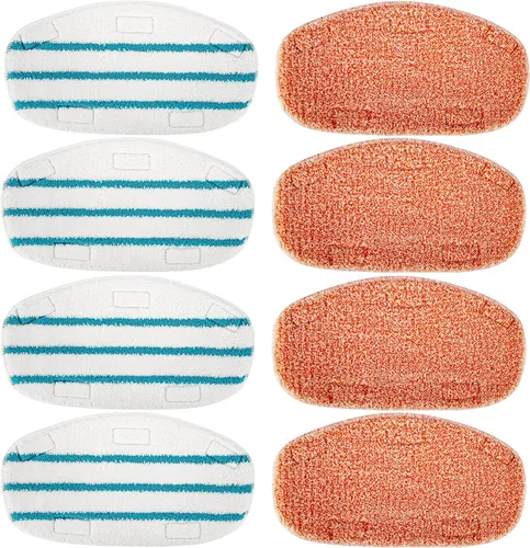 Vista 8 de Paquete de 10 almohadillas de repuesto para trapeador de vapor para limpieza PurSteam ThermaPro Steam Mop Cleaner10 en 1 y Thermapro 211