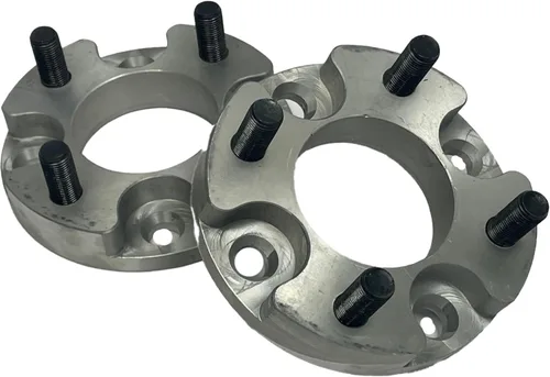 Vista 8 de Carrito de golf universal de 1 pulgada espaciador de rueda hecho de aluminio Billet utiliza rosca estándar de tuerca Se vende por par