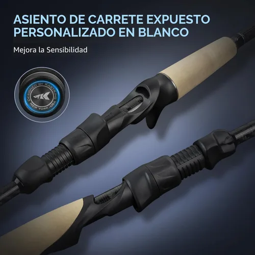 Vista 6 de KastKing Spartacus II Plus Twin-Tip Spinning & Casting Fishing Rods