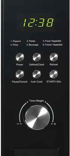 Vista 13 de Emerson MW1101B-A Horno microondas de encimera con control de botón, pantalla LED de 1000 W, 10 niveles de potencia, 6 menús automáticos, plato