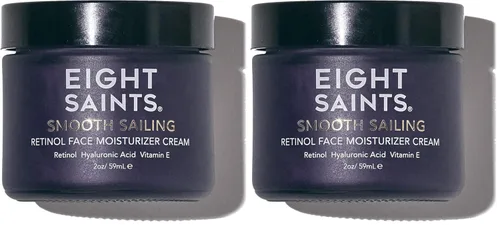 Vista 6 de Eight Saints Crema hidratante facial con retinol, para reafirmar la cara, el cuello y las arrugas y líneas de los ojos, loción hidratante profunda