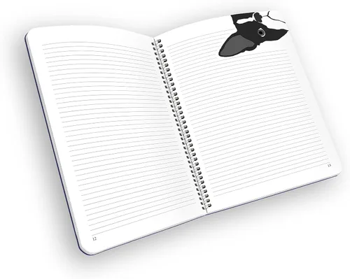 Vista 7 de Boston Terrier Notebook for Dog Lovers - A Great Gift for Dog Owners and Pet Lovers! For Dog Moms, Inspirational Notebook For Women, Animal