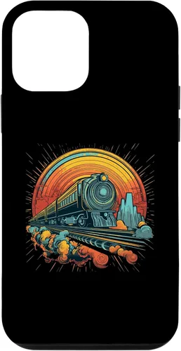 Vista 16 de Funda para iPhone 16 Train Locomotora y modelo de trenes de ferrocarril