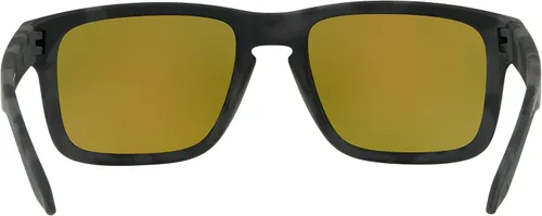 Vista 3 de Oakley Holbrook Gafas de sol de camuflaje negro con lente de rubí Prizm pegatina