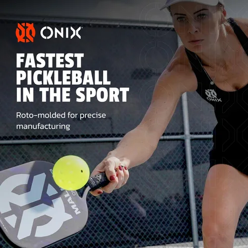 Vista 4 de Onix Pelotas de pickleball para exteriores - Pure 2 y Dura 40