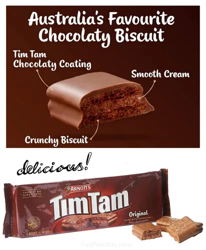 Vista 8 de Galletas de chocolate originales australianas TIM TAM (paquete de 4 x 7.05 oz) importadas de Australia