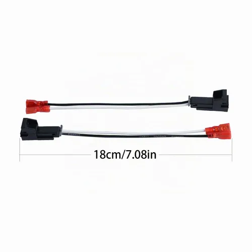 Vista 2 de HSTECH 72-4568 2 pares (paquete de 4) arnés de altavoz para vehículos motorizados generales seleccionados adaptadores totales