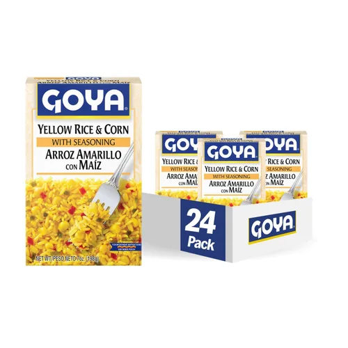 Vista 8 de Goya Foods - Arroz amarillo instantáneo, estilo español, 6 onzas (paquete de 24)