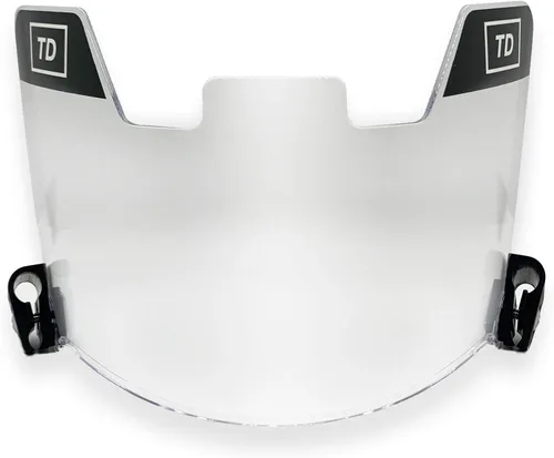 Vista 6 de TD Sports - Visera de fútbol para niños, jóvenes y adultos, protección ocular para casco y máscara facial