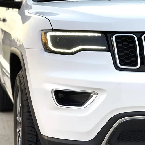 Vista 5 de SlickMod Vinilo PreCortado Tinta de Humo para Faro y Antiniebla de Jeep Grand Cherokee 2014-2021 (1. Faro, 20 por ciento de Humo Oscuro)