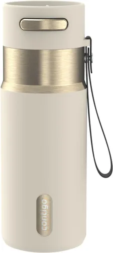 Vista 31 de Contigo Autoseal - Botella de agua de acero inoxidable con aislamiento al Terra Champagne
