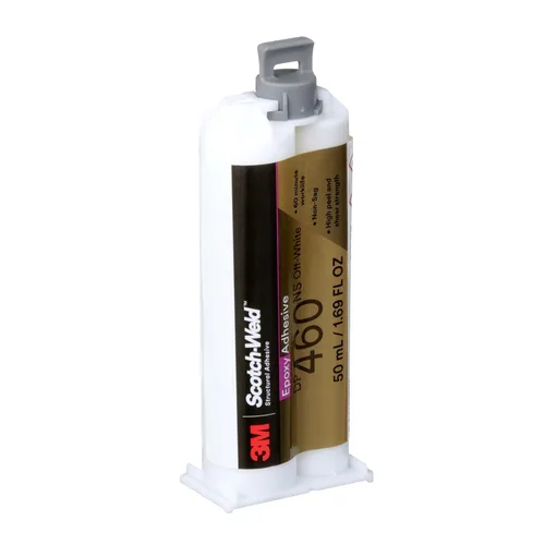 Vista 2 de 3M adhesivo epoxi Scotch-Weld DP460, blanco, 1.25 onzas líquidas (paquete de 1)