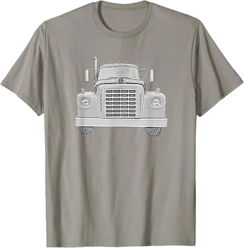 Vista 23 de Camiseta clásica de camión pesado International Harvester IH Loadstar, Negro, S
