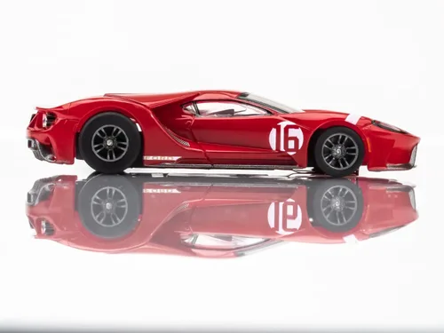 Vista 3 de AFX /Racemasters Ford GT Heritage #16 Rojo AFX22067 HO Slot Racing Cars