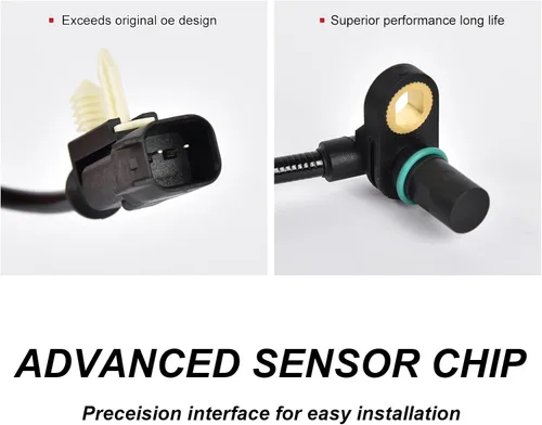 Vista 3 de SPEEDWOW Sensor de velocidad de rueda ABS delantero izquierdo derecho para Cadillac Escalade 2015-2020 para Chevy Cheyenne 2014-2018, Silverado