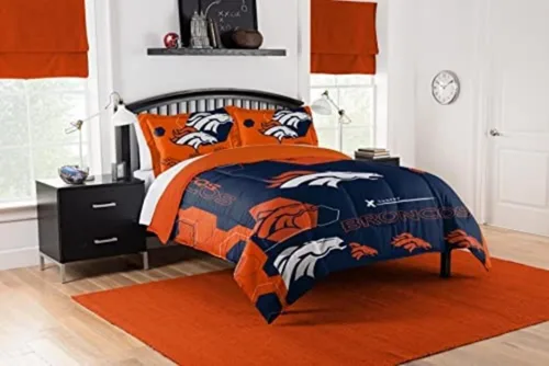 Vista 94 de Northwest NFL Unisex-Adult Comforter and Sham Set Safety