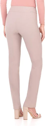 Vista 3 de Rekucci - Pantalón de pierna recta para mujer, diseño con control de abdomen